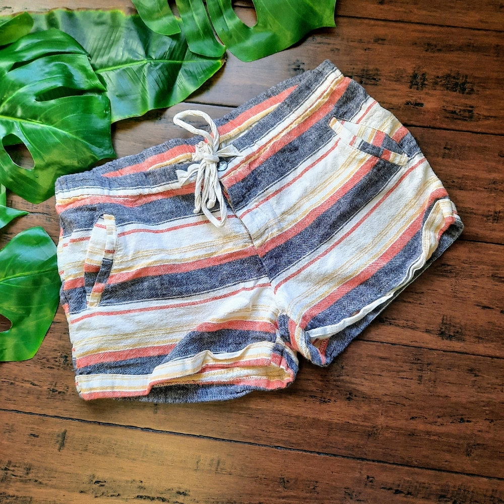 Quiksilver Linen Blend Shorts